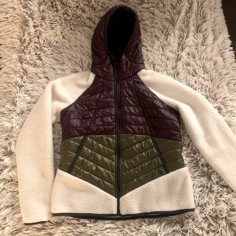 Mountain Hardwear Altius Hybrid Hoody Womens Darkest Dawn